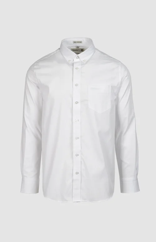 Andrew Long Sleeve Classic Oxford Shirt