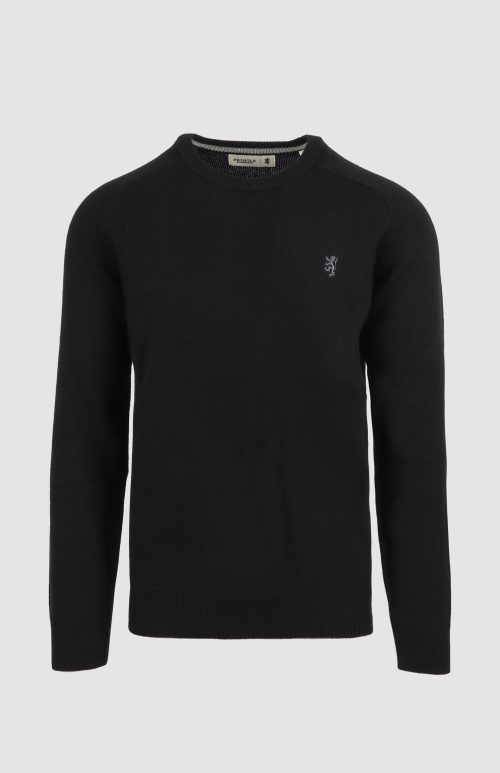 Johnson Long Sleeve Lambswool Crew Sweater