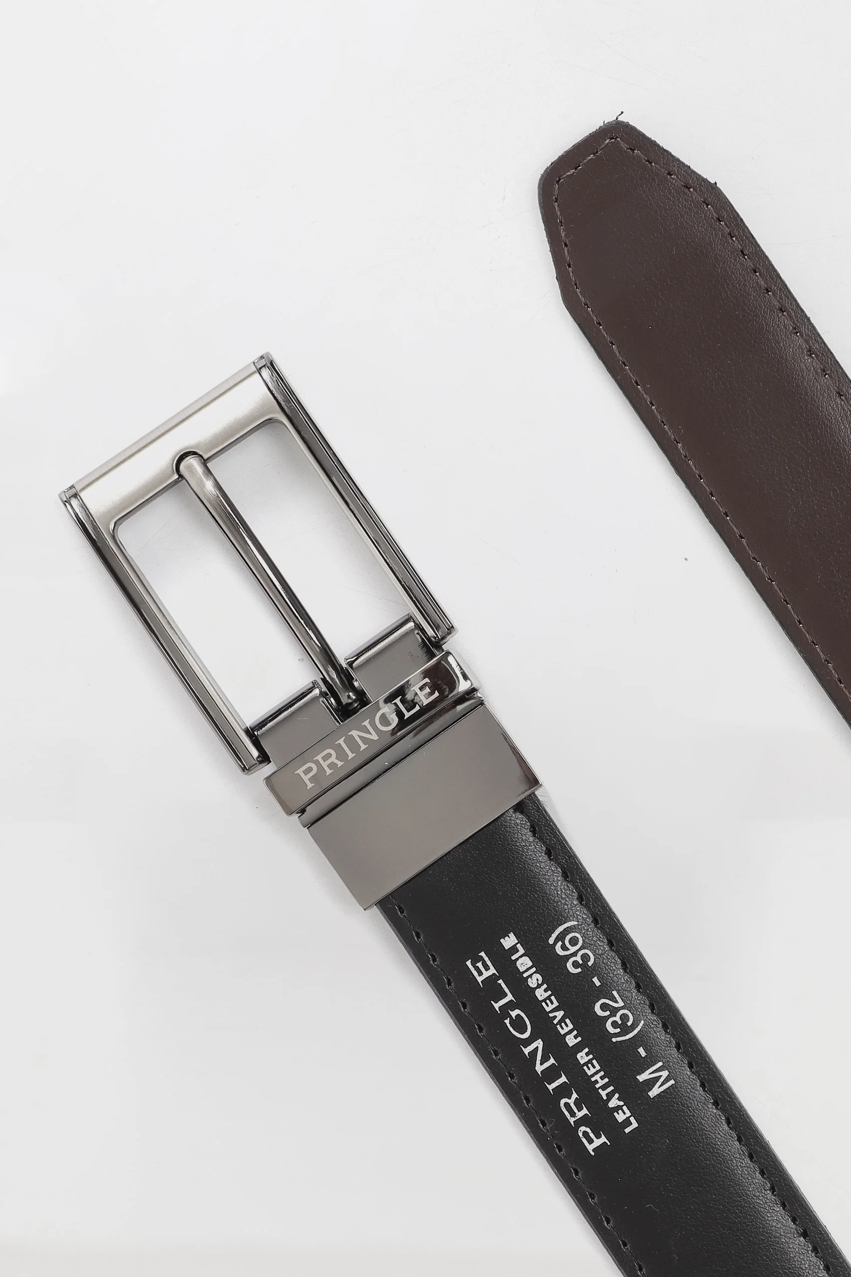 Pringle Andrew Reversible Skinny Belt - Image 3