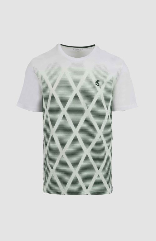 Pringle Errol Green and Gold T-Shirt