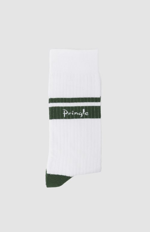 Pringle Lawrence Green & Gold Sock