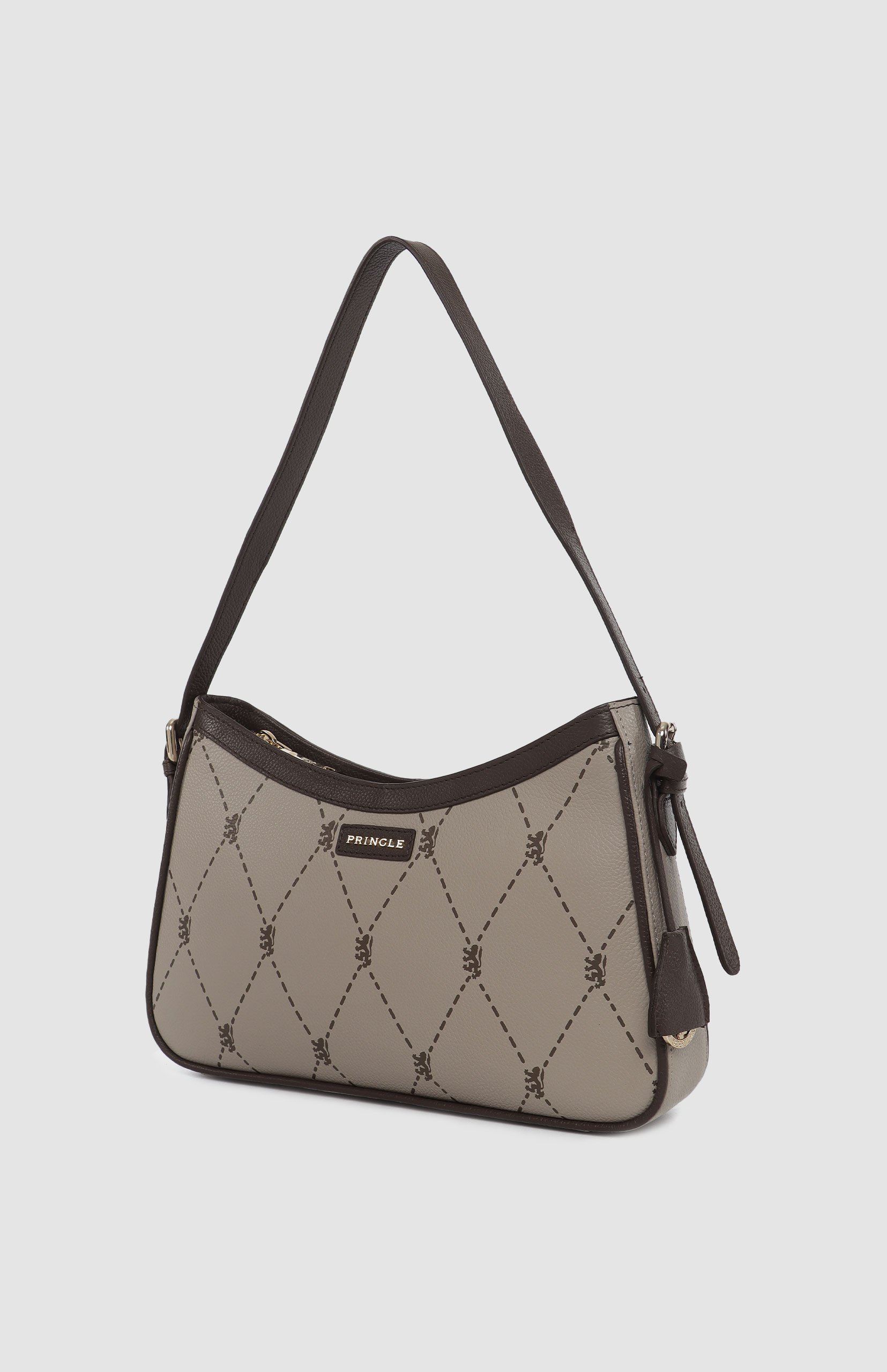 The Pringle Argyle AOP Small Shoulder Bag - Image 4