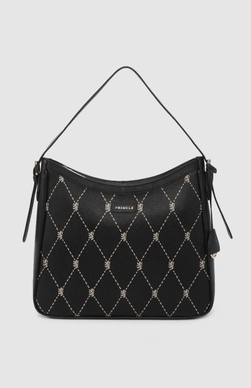 Pringle Argyle AOP Hobo Bag