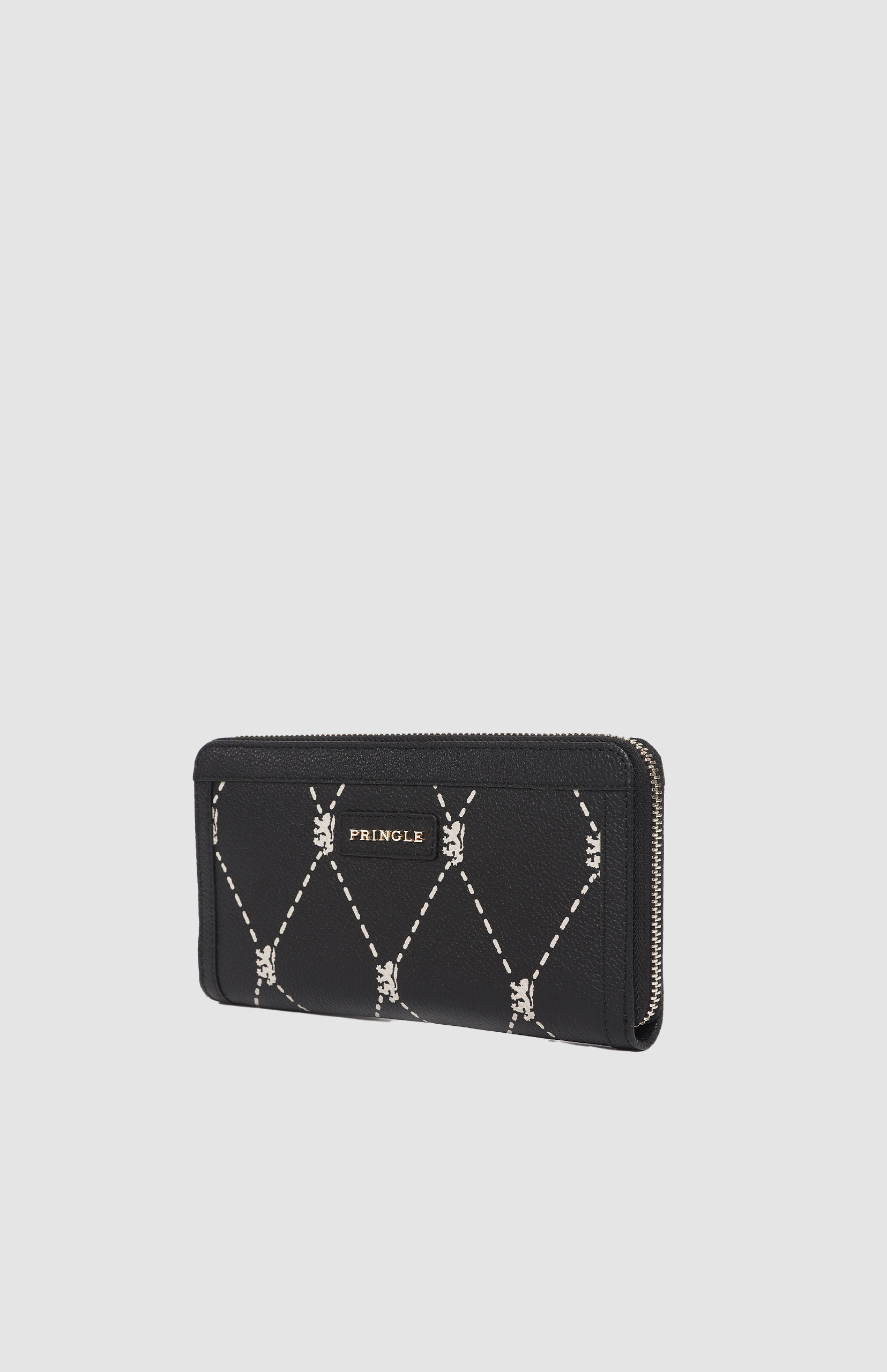 Pringle Argyle AOP Zip Around Purse - Image 2