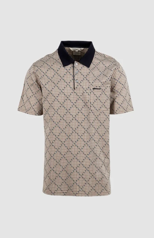 York Mercerised Jacquard golfer