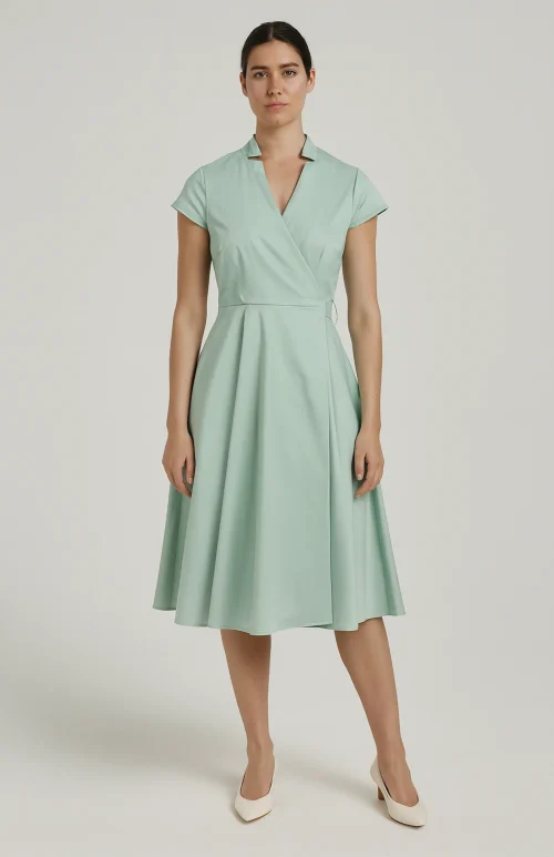 Oratile Midi Wrap Dress