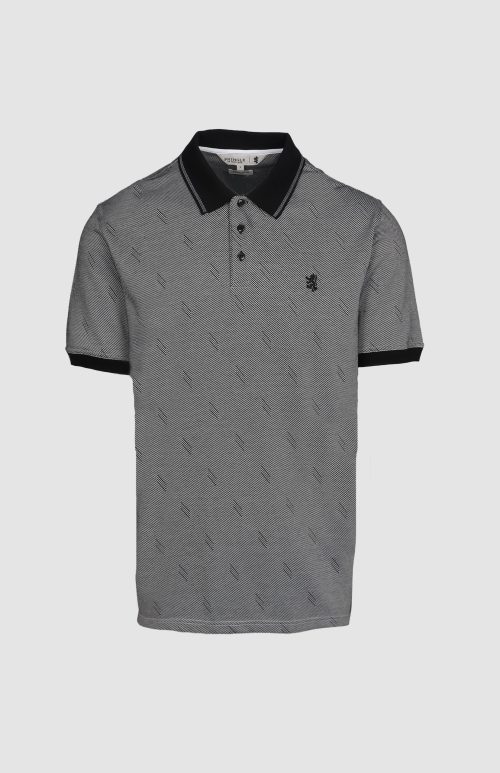 Dean Striped Jacquard Golfer