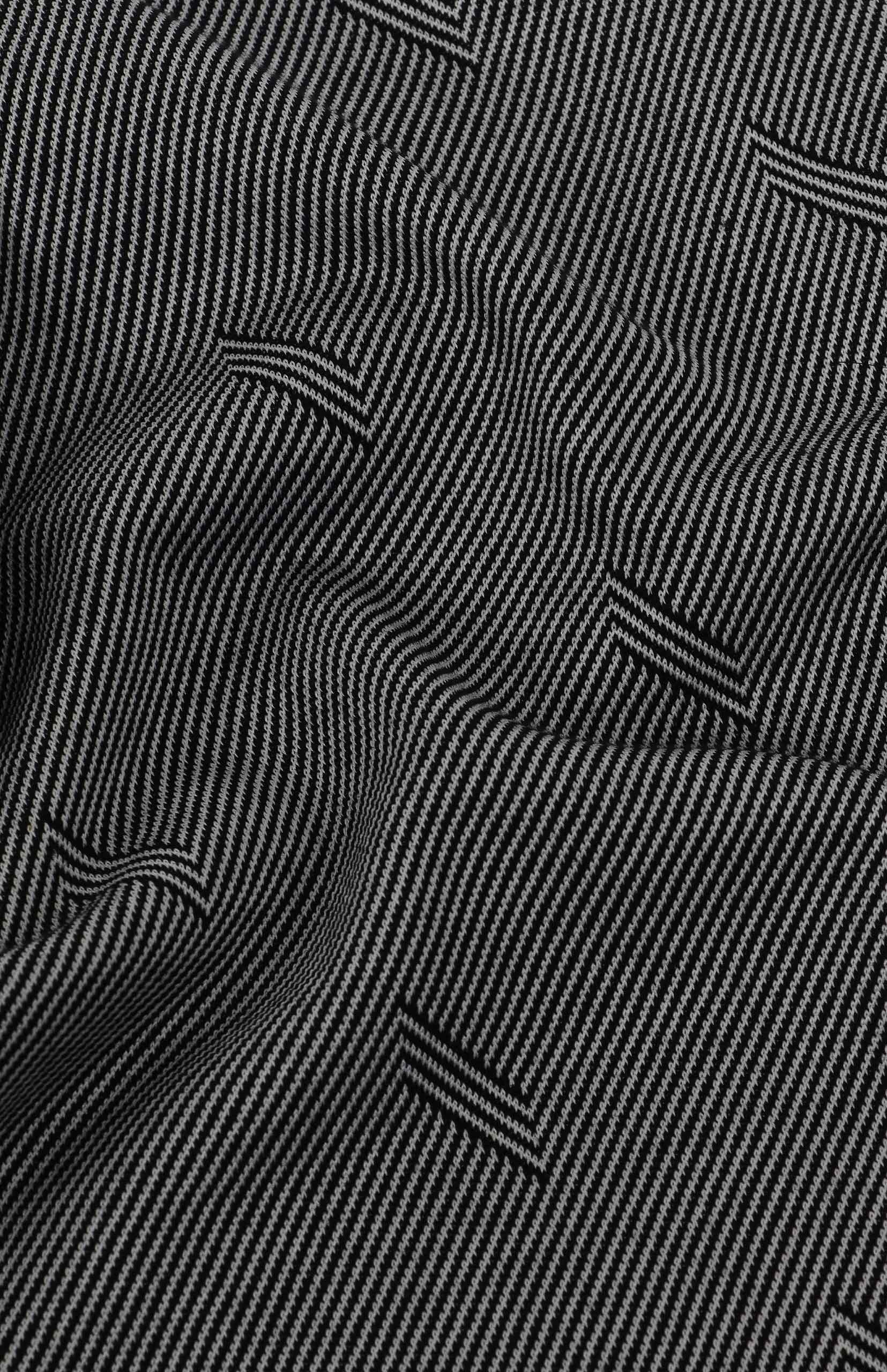 Dean Striped Jacquard Golfer - Image 4