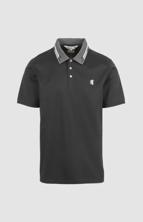 James Jacquard Collar Golfer