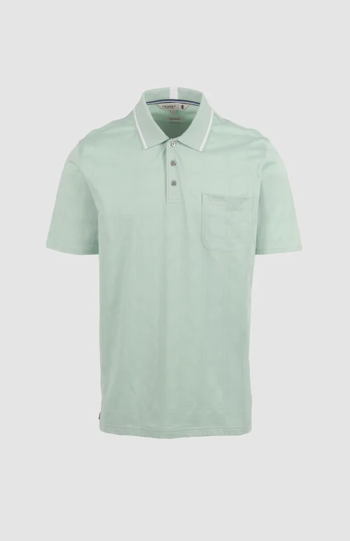 Josh Mercerised Jacquard Golfer