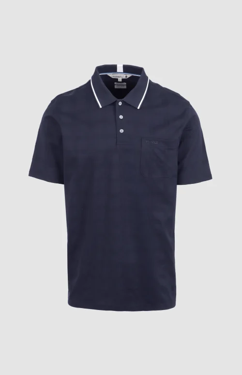 Josh Mercerised Jacquard Golfer