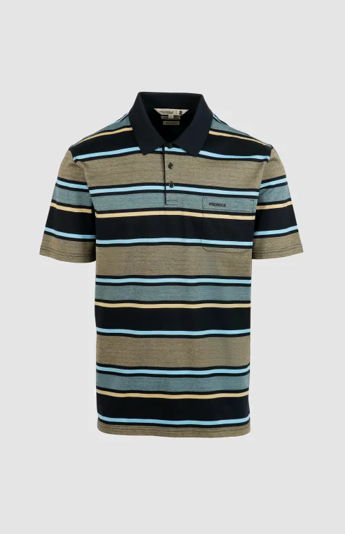 Donald Mercerised Jacquard Golfer