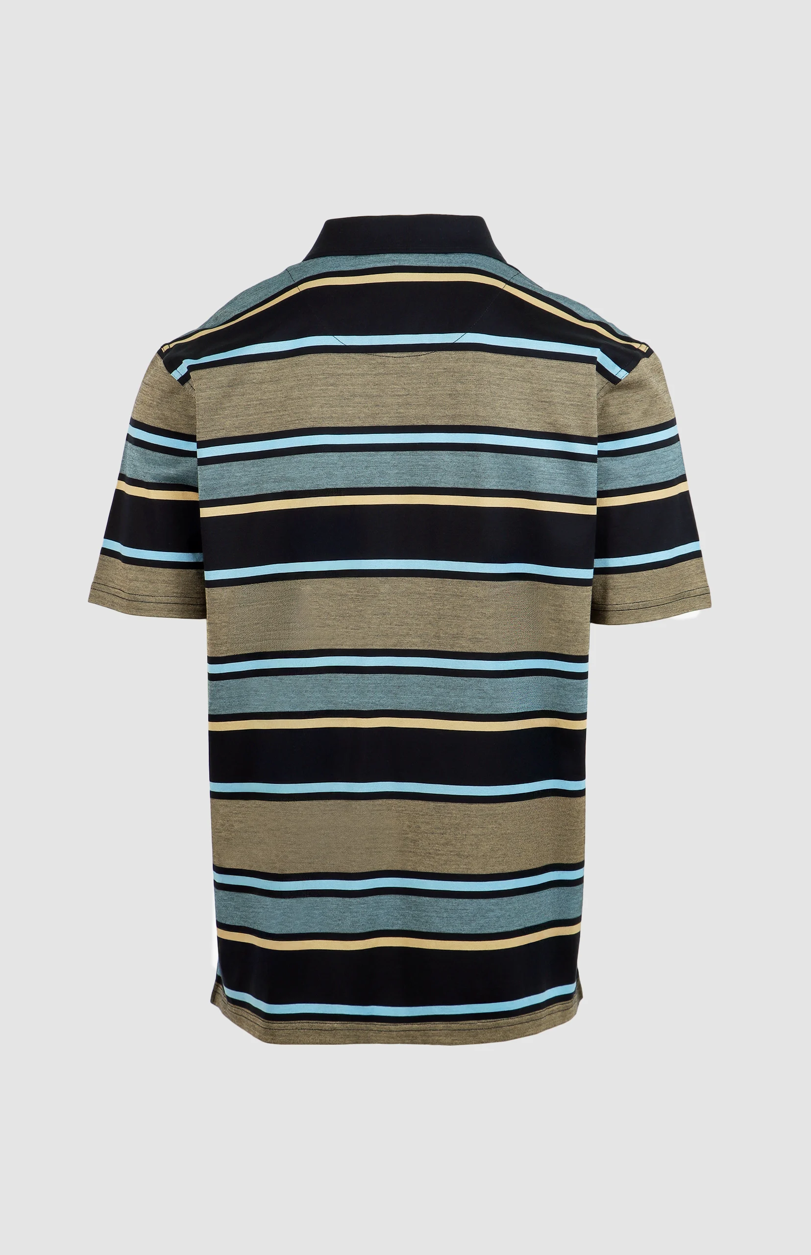 Donald Mercerised Jacquard Golfer - Image 3