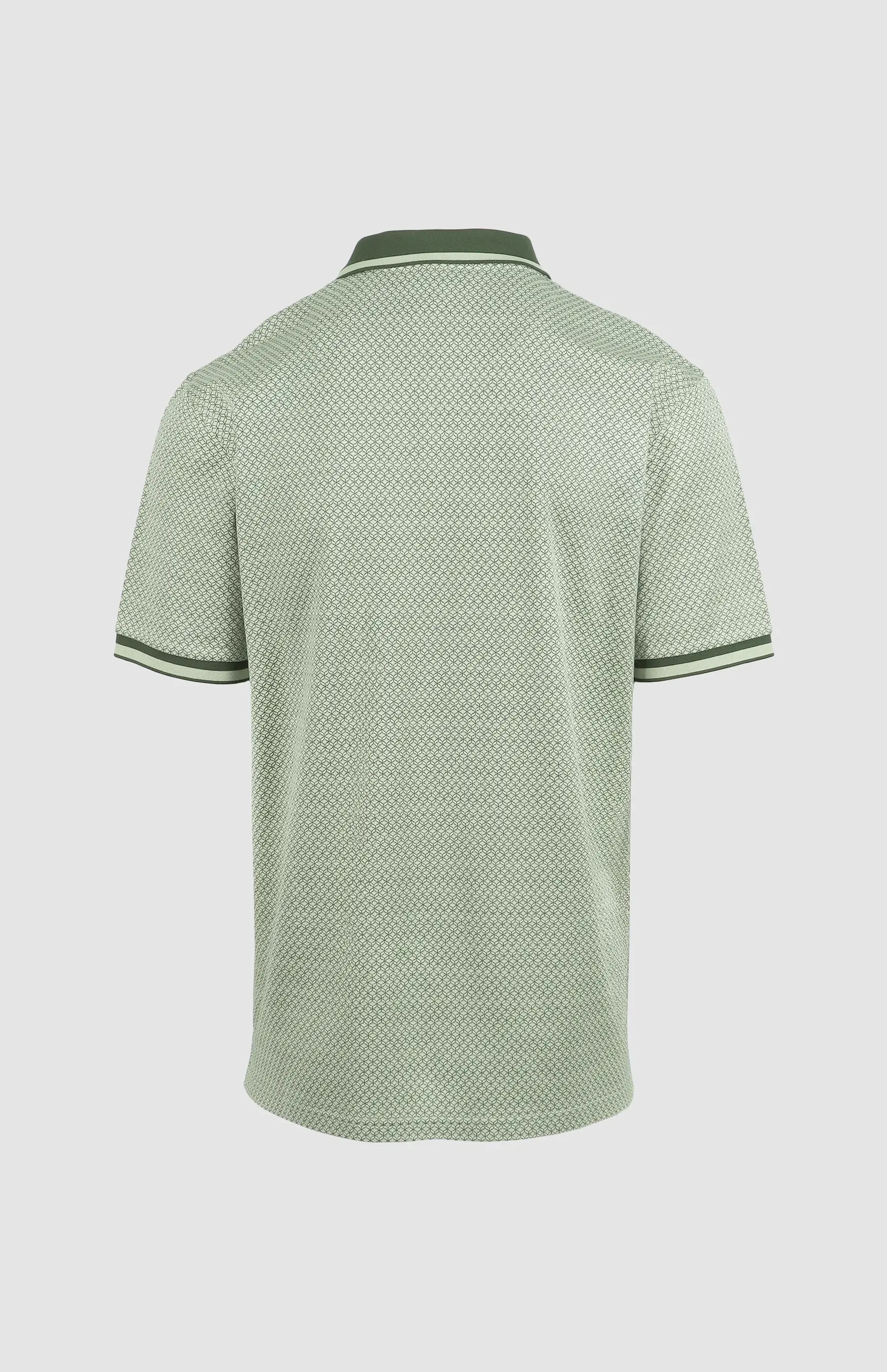 Lacey Mercerised Jacquard Golfer - Image 3