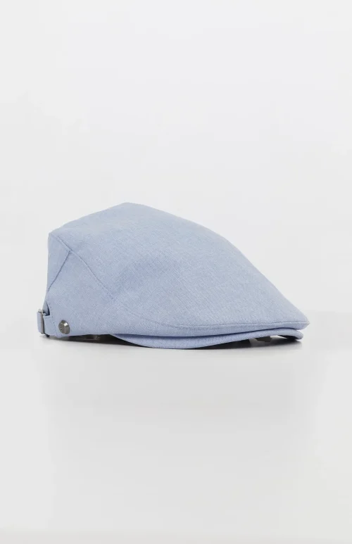 Pringle Ayanda Chambray Newsboy Cap