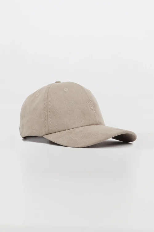 Pringle Keagan Suede Peak Cap