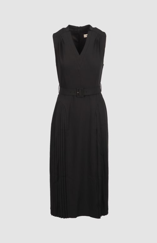 Ofira Pleated Midi Dress