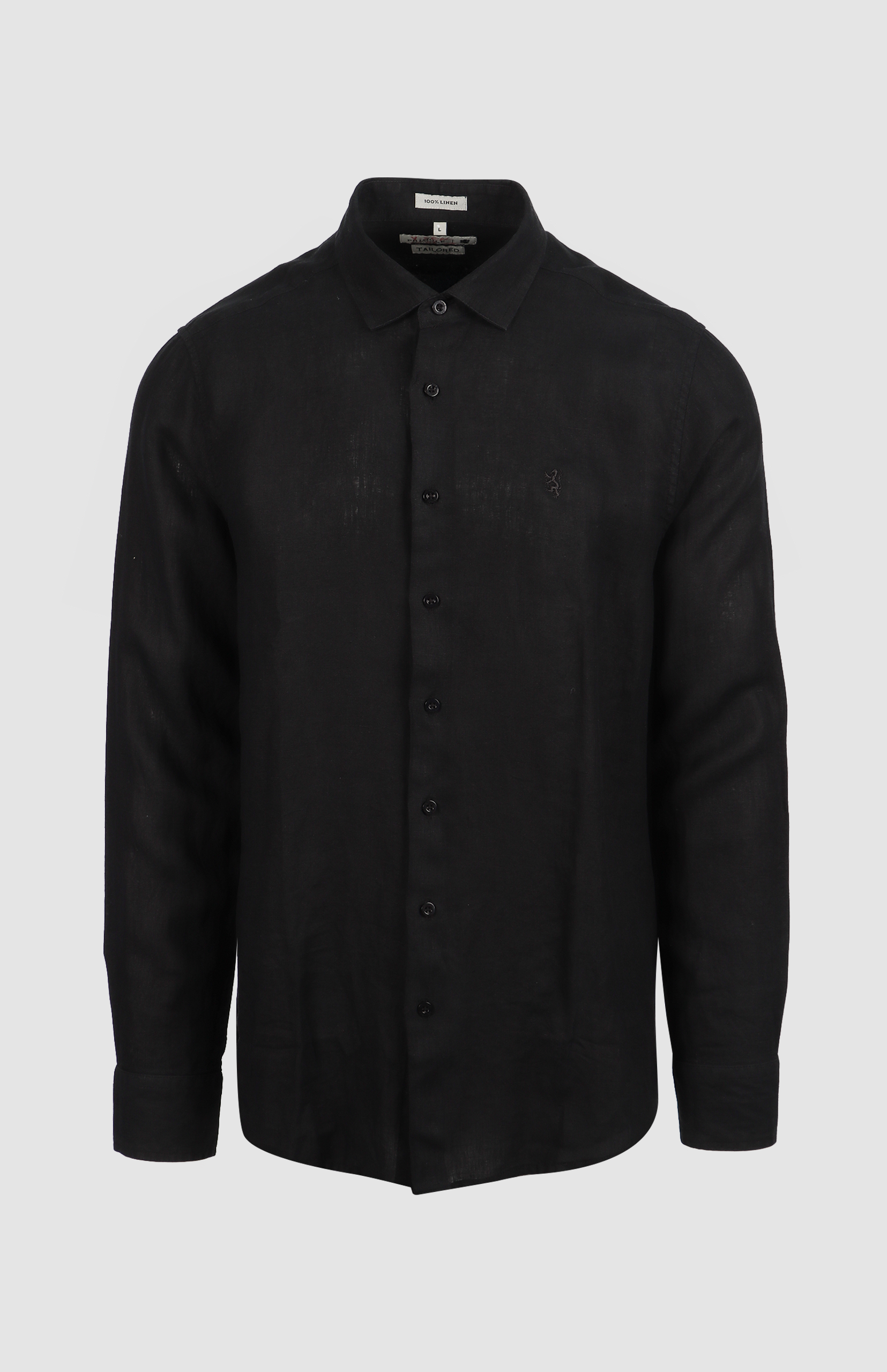 Sean Long Sleeve Tailored Linen Shirt