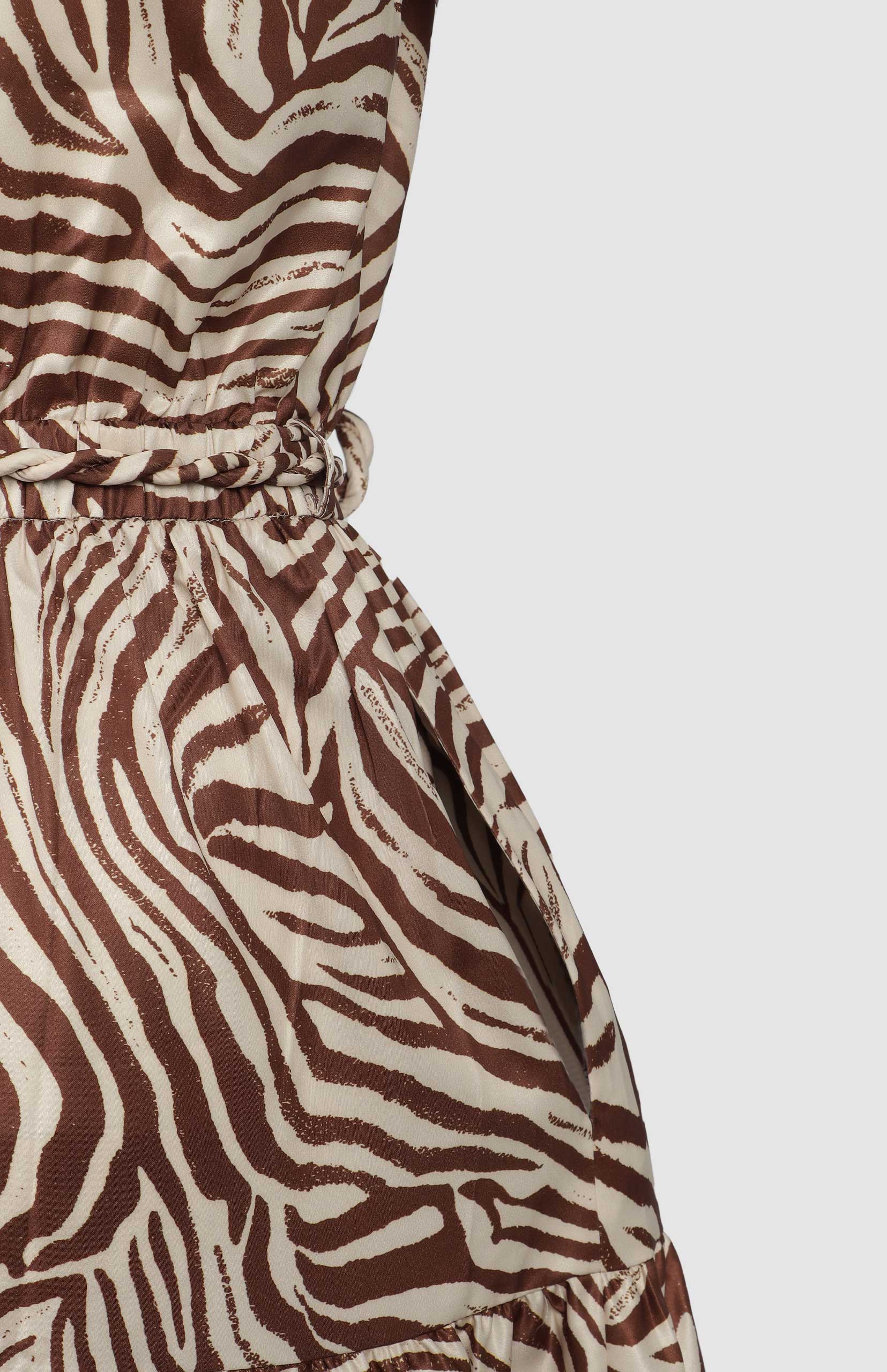 Pringle Zuri Stripe Satin Maxi Dress - Image 2