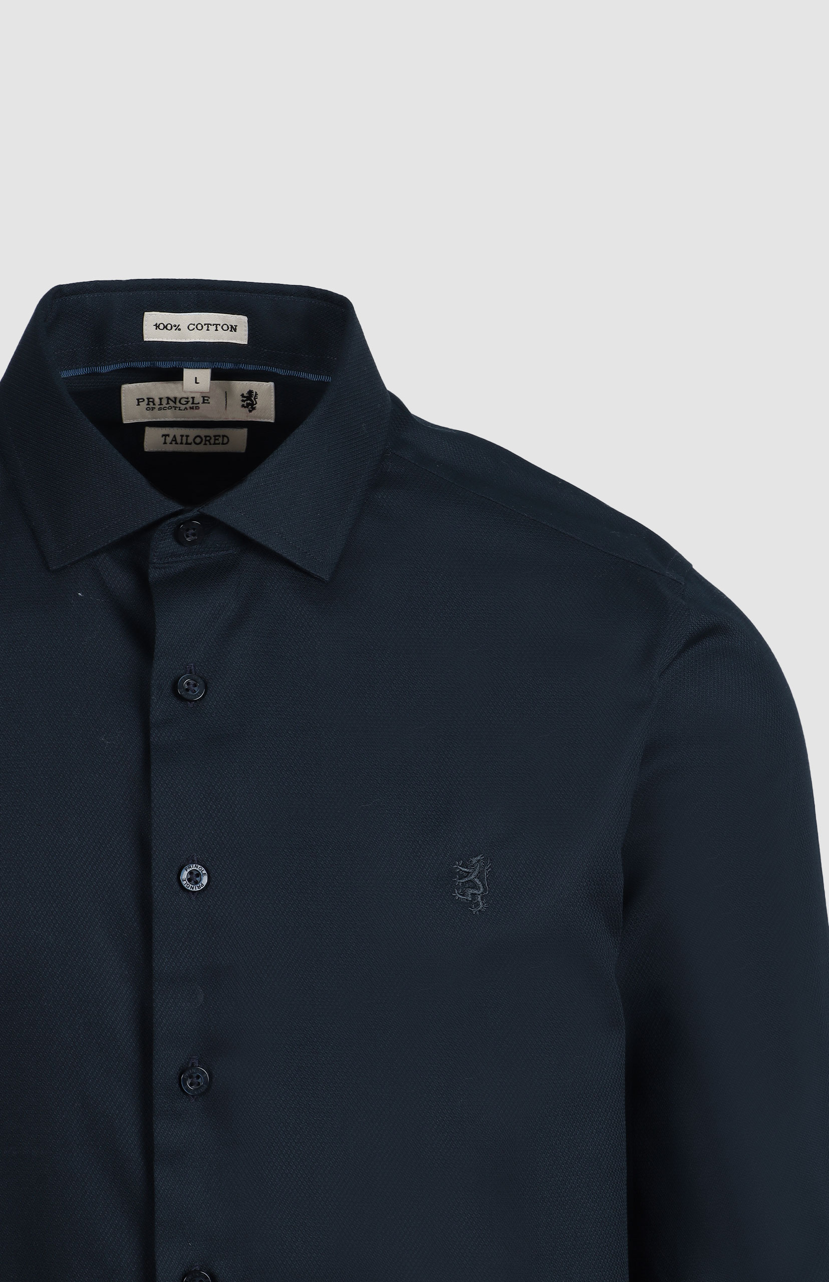 Tim Long Sleeve Tailored Shirt Tall - Image 2