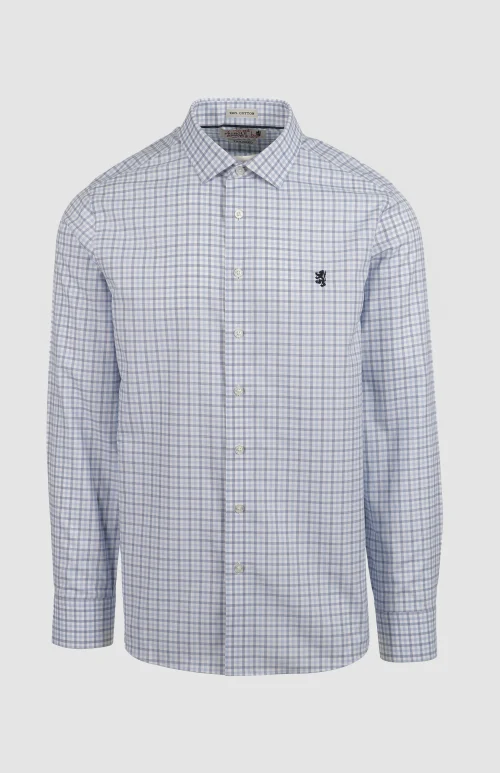 Pringle Mason Anti-Wrinkle Check Tailored Shirt