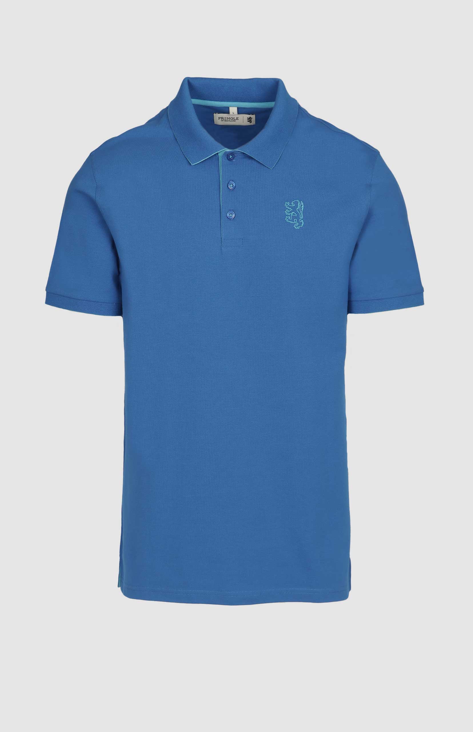 Aiden Slim Fit Piqué Golfer