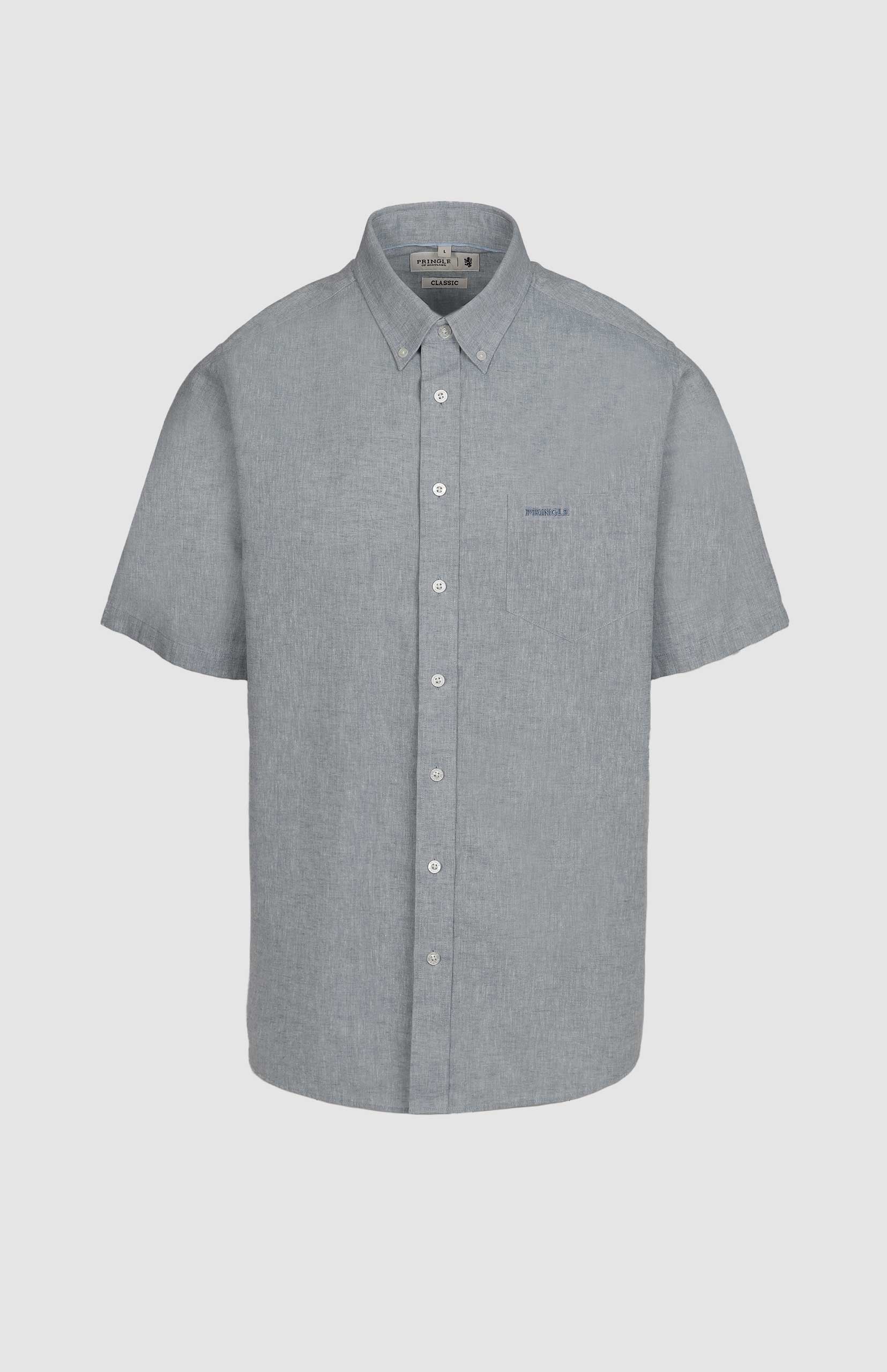 Barry Cotton-Linen Classic Shirt