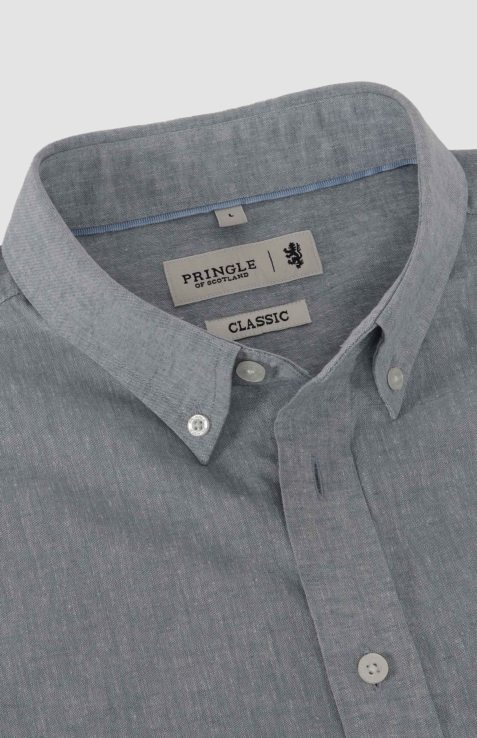 Barry Cotton-Linen Classic Shirt - Image 2
