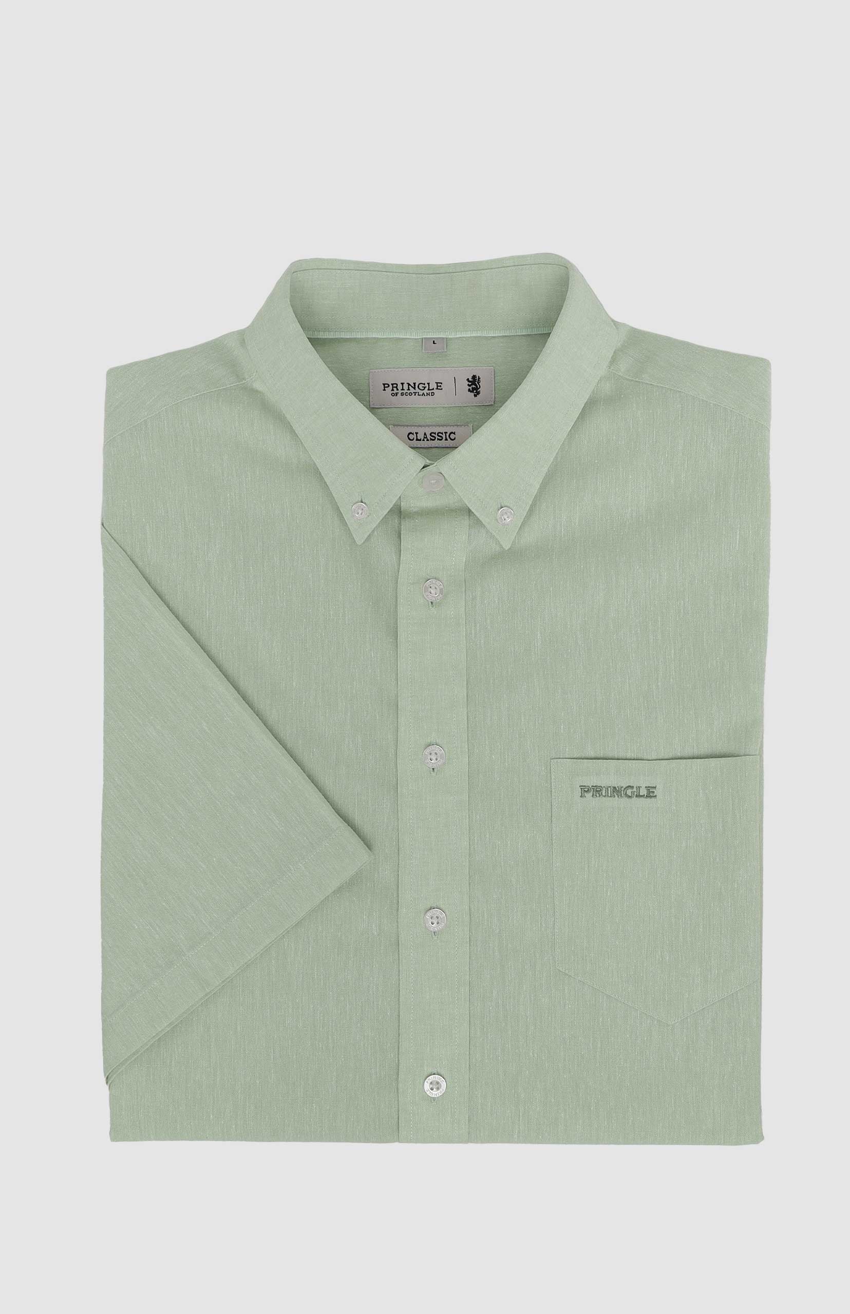 Barry Cotton-Linen Classic Shirt - Image 4