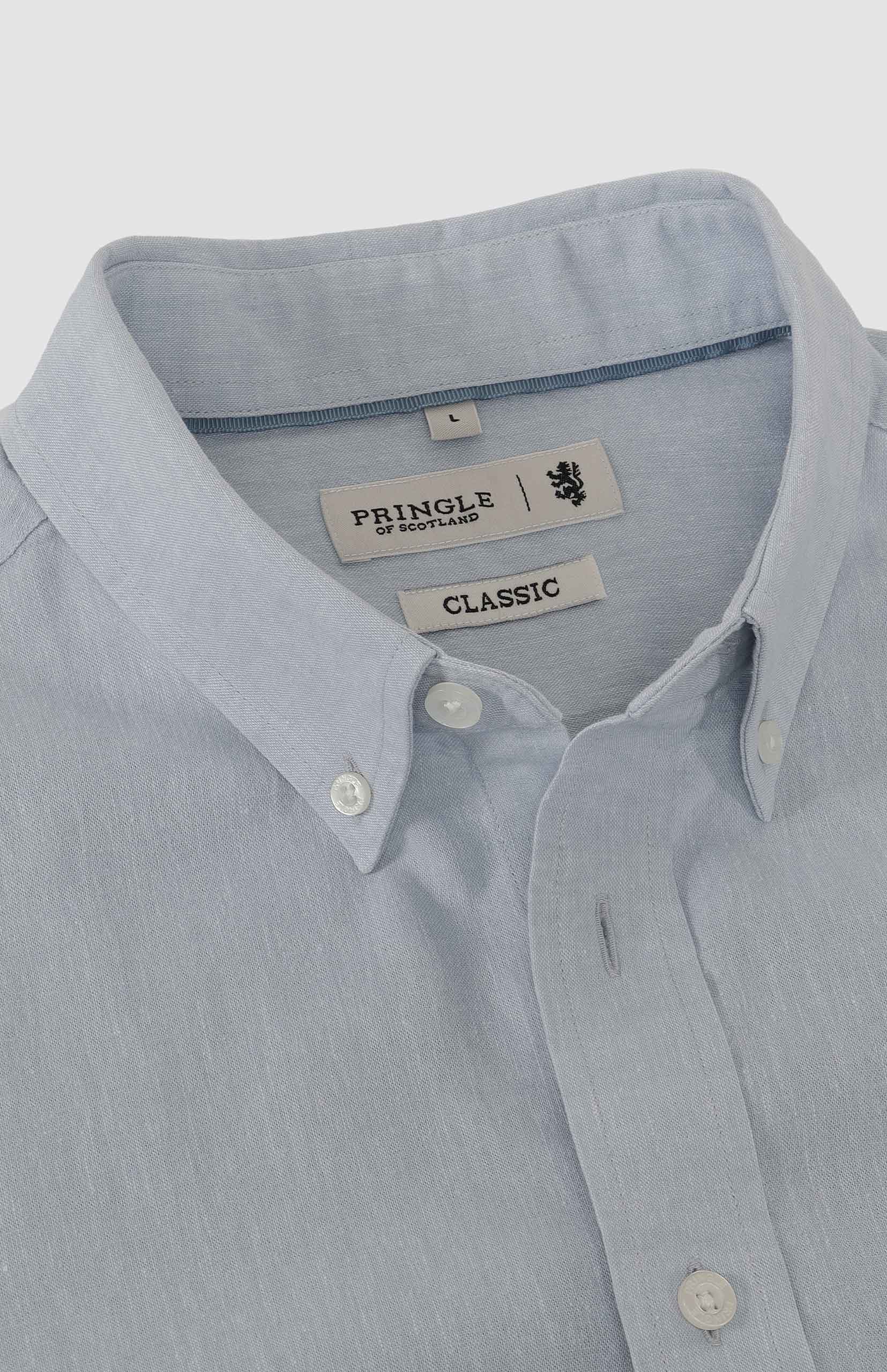 Barry Cotton-Linen Classic Shirt - Image 2