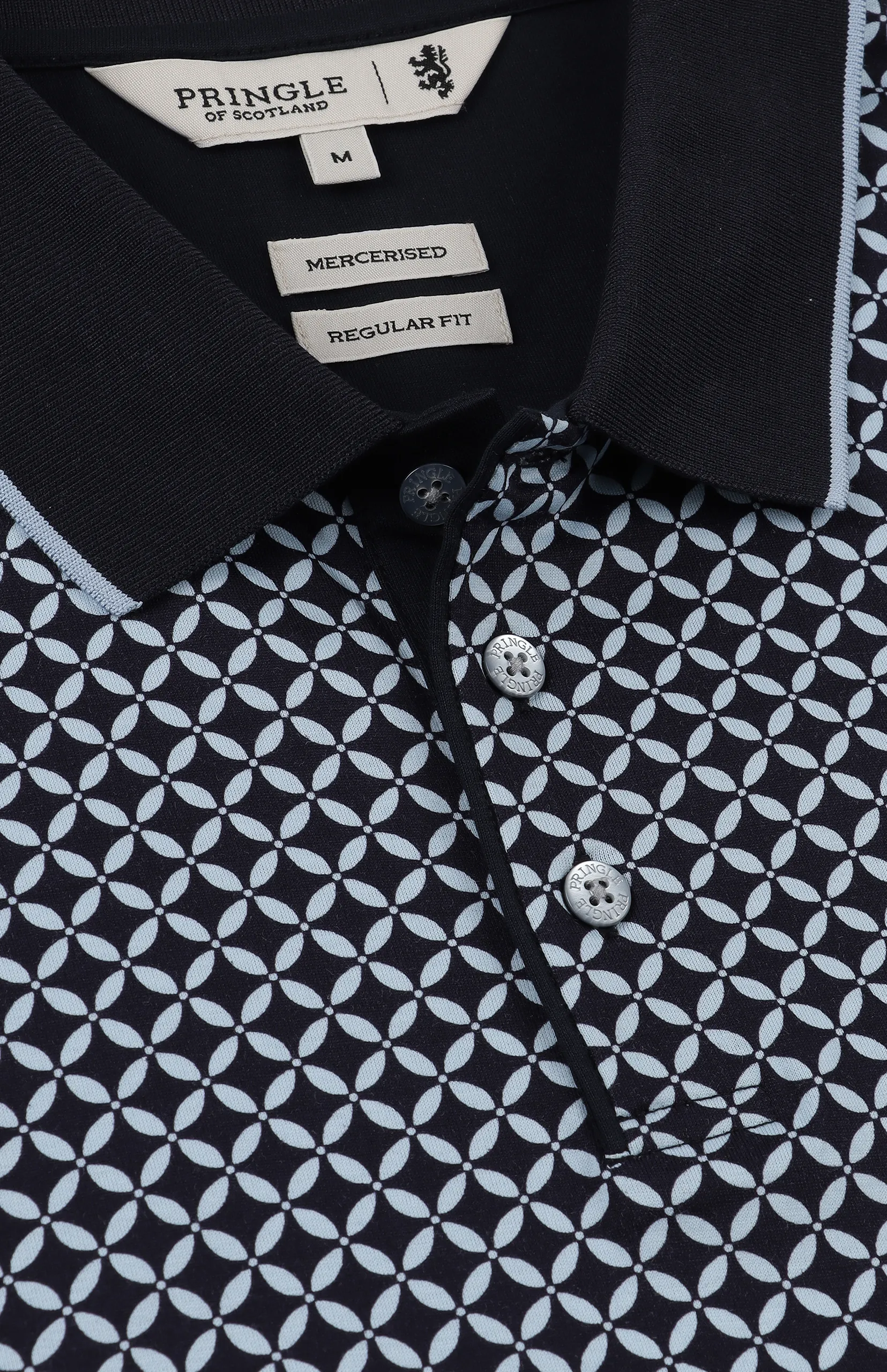 Frank Printed Mercerised Golfer - Image 4