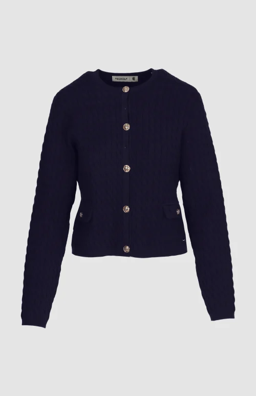 Florence Cable Knit Cardigan