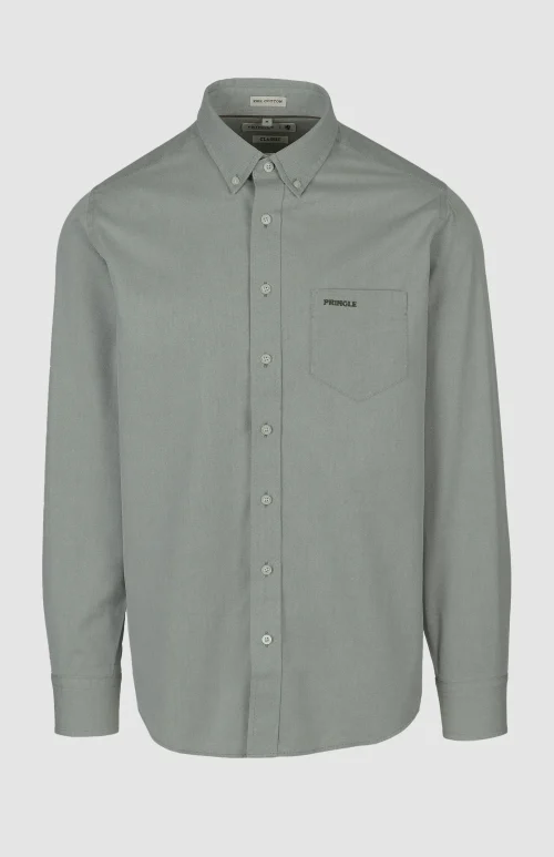 Alexander Textured Easy Care Long Sleeve Classic Shirt