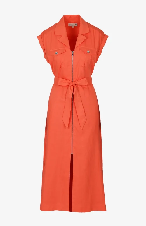 Madeline Linen Blend Dress