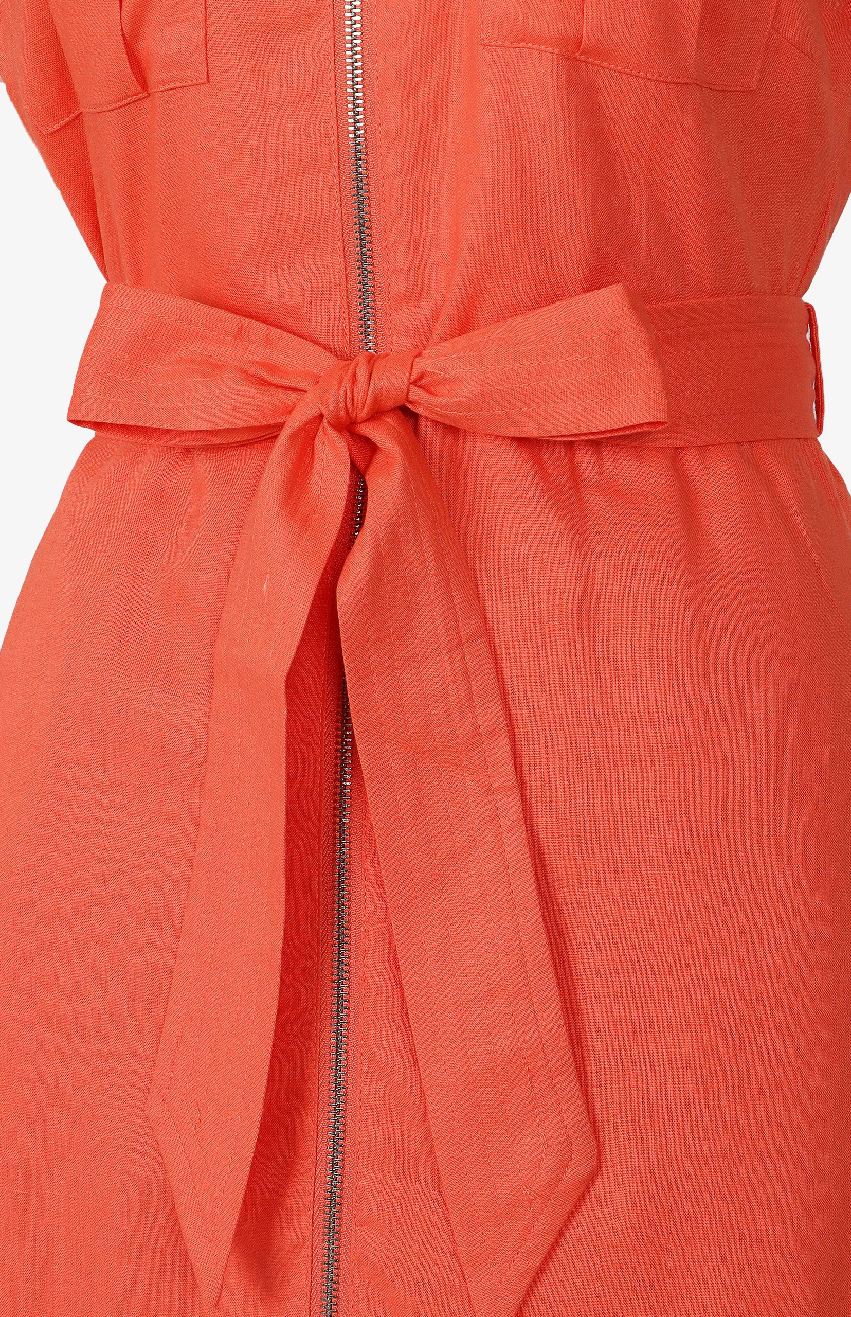 Madeline Linen Blend Dress - Image 2